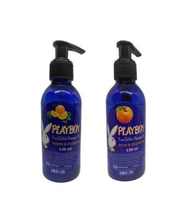 Playboy Orange and Peach Aromatherapy Massage Oil