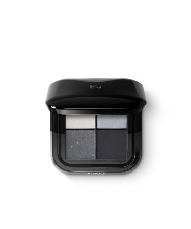 KIKO 4-Pack Eyeshadow Palette - New Bright Quartet Eyeshadow Palette 04 Smokey Eyes Profusion