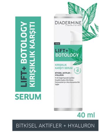 Diadermine Lift+botology Anti-Wrinkle Eye Cream 15 Ml.+serum 40 Ml. Natural - Buy Online on GoSupps.com