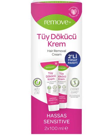 remove Brand: Hair Removal Cream Sensitive 100 Ml+100 Ml Set Category: Hair Removal Cream