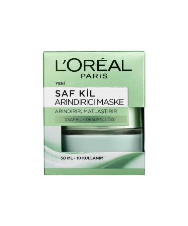 L'Oreal Paris Pure Clay Purifying Mask - Pure Clay 50 Ml 3600523306237 - Buy Online on GoSupps.com