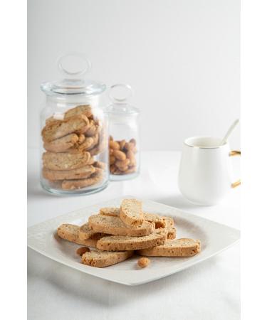 Burbella Gluten Free Gluten Free Almond Biscotti (200 GR) and Date Rusks (200 GR)