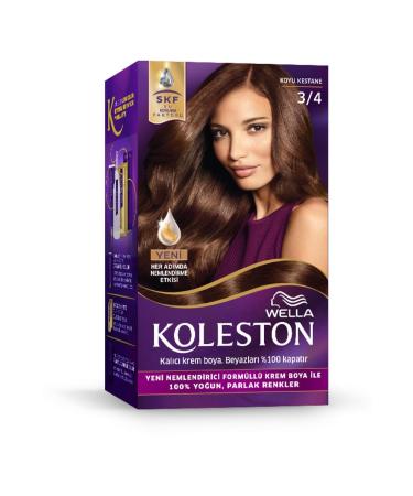 Wella Brand: Set Hair Dye 3/4 Dark Chestnut Category: Hair Dye