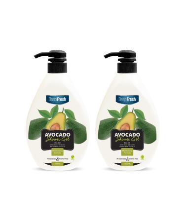 Deep Fresh Shower Gel Avocado 1 Lt X 2 Pieces