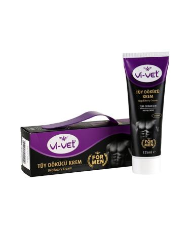 Vivet Vivet Hair Removal Cream For Men 125 ml - Buy Online on GoSupps.com