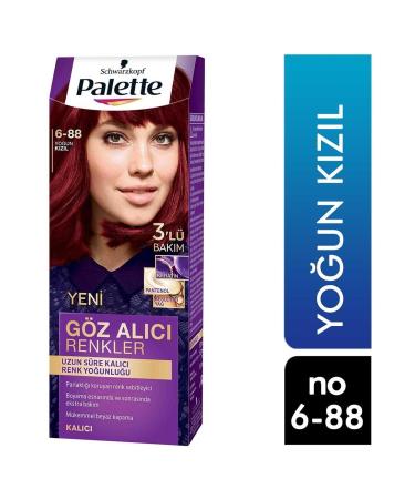 Palette Brand: Eye-Catching Colors Hair Dye Intense Red 6-88 3838824373850 Category: Hair Dye