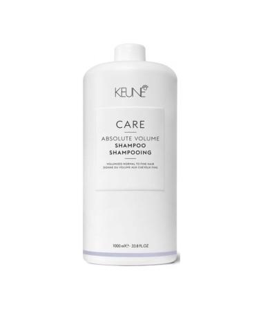 Keune Absolute Volume Volumizing Shampoo 1000 ml (SHAMPOO THAT GIVES VOLUME AND STRENGTH TO YOUR HAIR)