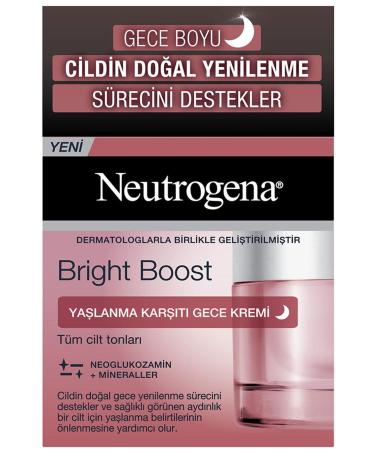 Neutrogena Bright Boost Night Cream 50 Ml Category: Hand Cream