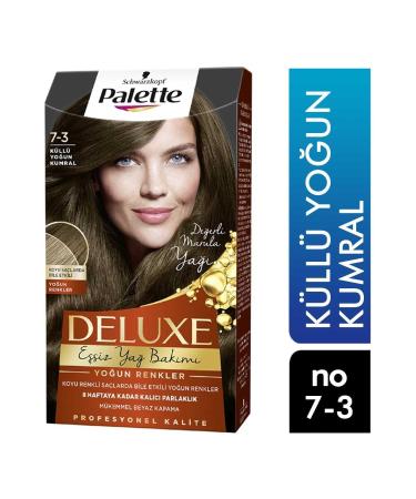 Palette Deluxe Unique Oil Care Hair Dye Ash Intense Blonde 7-3 6281031271551