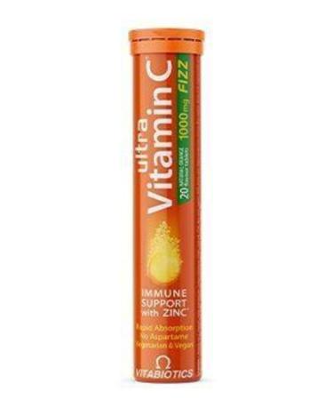 Vitabiotics Ultra Vitamin C 20 Effervescent Tablet 5021265248582