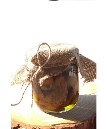 Memleket Farm Fig Cure with Olive Oil 450 Gr Glass Jar