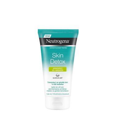 Neutrogena Skin Detox Purifying Clay Mask 150 ml x 3 Pieces