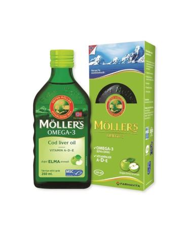 Farmavita M llers Omega 3 Food Supplement with Apple 250 ml