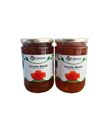 Liavera Orange Jam Hatay Local 1 Jar 850 gr