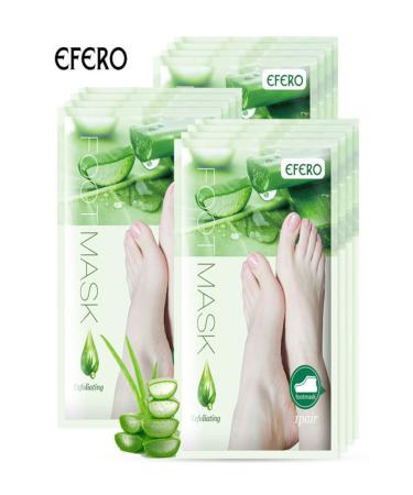 efero Aloe Vera Dead Skin Peeling Sock Type Foot Peeling Mask miracle Foot Peeling - New - Buy Online on GoSupps.com