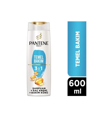 Pantene Shampoo Classic Care 3 in 1 600 Ml