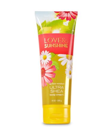 Bath & Body Works Love & Sunshine Shea Body Cream 8 oz / 226 g BBW22691586
