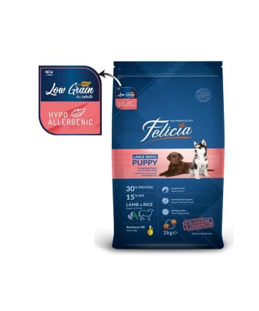 Felicia Lamb Large Breed Puppy Food 3 Kg