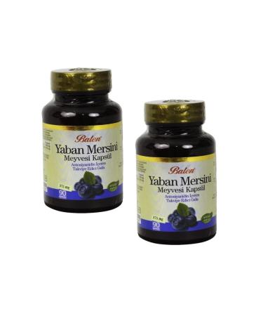 Balen 2 Boxes Blueberry Fruit Extract Billbery 90 Capsules X 375 Mg X 2