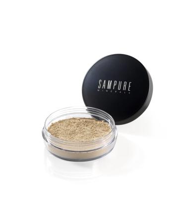 Sampure Minerals Instant Glow Fixing Mineral Powder - Natural
