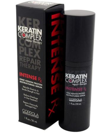 KERATIN COMPLEX Intense Rx Keratin Protein Repair Hair Serum 30ml