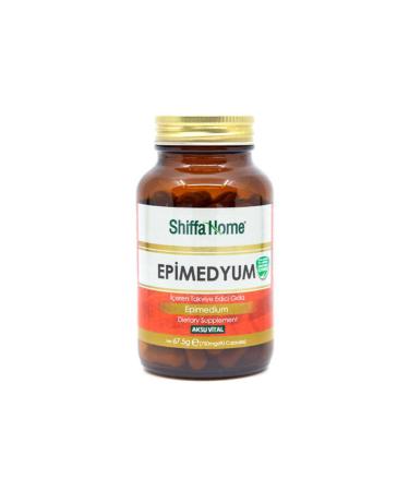 Shiffa Home Epimedium Capsule 90 Capsules Epimedium 750mg - Buy Online on GoSupps.com