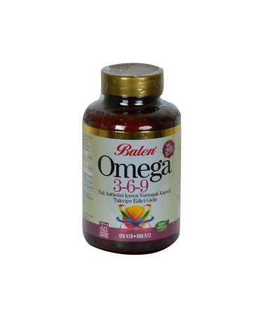 Balen Omega 3-6-9 1585 Mg X 60 Softgels Epa-18 Dha-12
