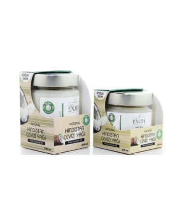 Enjoy Coconut Oil Pure Natural Cold Pressed 300 Ml + 175 Ml