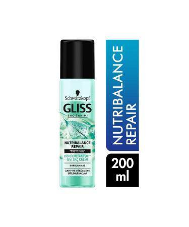 Gliss Liquid Conditioner Nutribalance 200ml