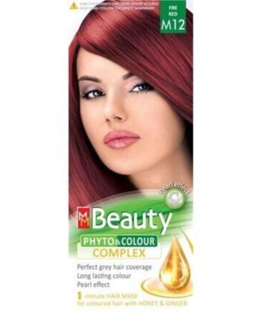 Beauty Mm Fire Red Herbal Hair Dye M12 57896