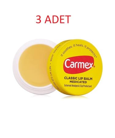 Carmex Lip Balm 7.5 Gr 3 Pieces