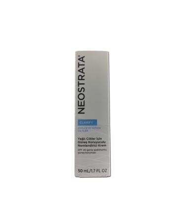 NeoStrata Clarify Moisturizing Cream with Sun Protection Spf40 50ml