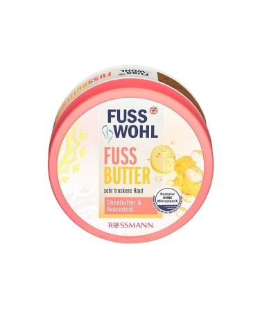 Fusswohl Foot Cream Shea & Avocado Oil 200 Ml