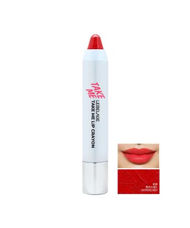 LEBELAGE Red Stick Lipstick Take Me Lip Crayon 08 Hotkiss Red - Buy Online on GoSupps.com