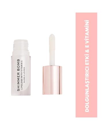 Revolution Shimmer Bomb Lip Gloss Light Beam