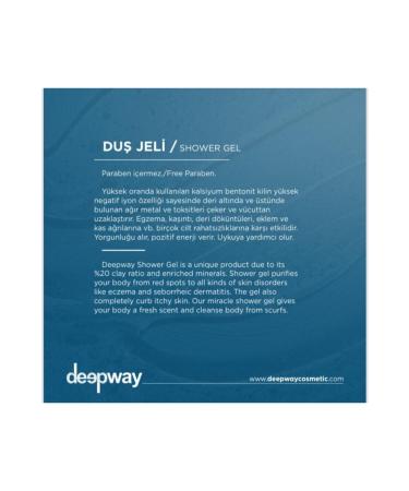 Deep Way Deepway Shower Gel shower gel skin care - Buy Online on GoSupps.com