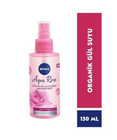 NIVEA Aqua Rose Moisturizing Face Spray 150ml - Buy Online on GoSupps.com