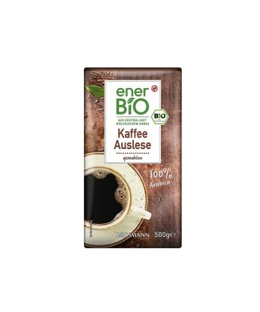 enerBio Organic Coffee Roasted and Ground 500 Gr