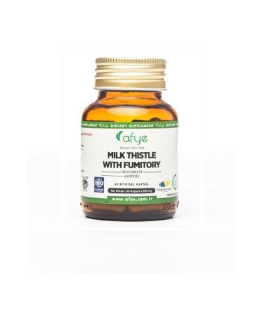 Afye Milk Thistle With Fumitory 60 Capsules