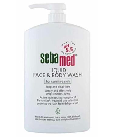 Sebamed Face and Body Cleanser Liquid 1000ml | Sensitive Skin