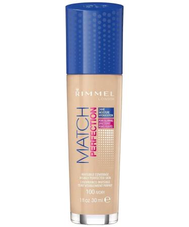 Rimmel London Brand: Rimmel London Match Perfection Foundation 100 Ivory Category: Foundation