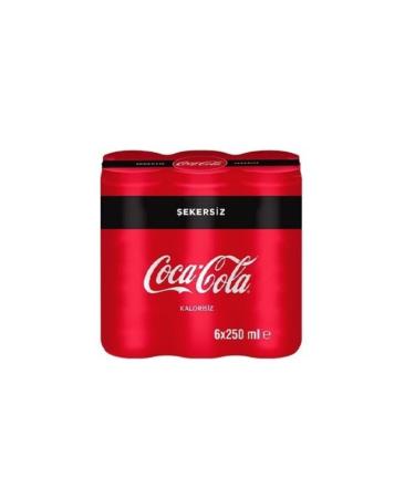 Coca-Cola Coca Cola Box Zero 6 * 250 Ml