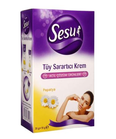 Brand: Sesu Hair Bleaching Cream 35 18 Gr 13325 Category: Hair Removal Cream