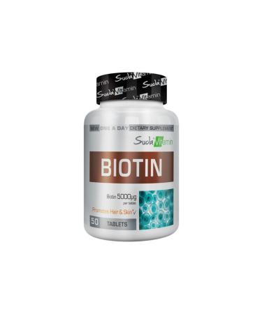 Bigjoy Vitamins Bigjoy Biotin Food Supplement 50 Tablets