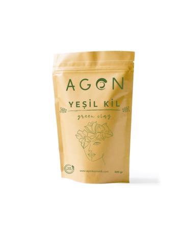 Agon Green Clay Natural Face Care Mask 500 gr