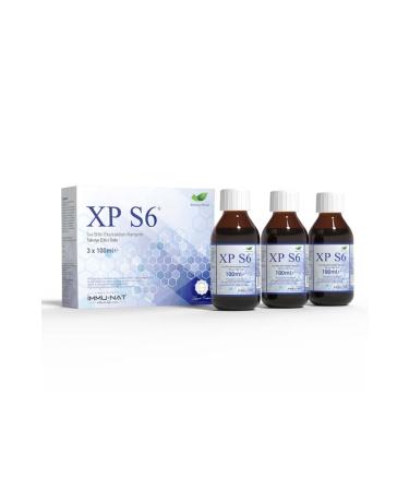 Immu-Nat Xp S6 Liquid Plant Extracts Mix 3x100