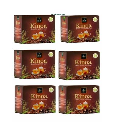 Mew Form Life Quinoa Detox Tea 40 Filter Bags 6 Pack