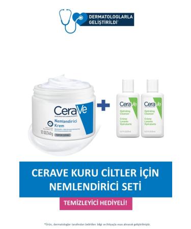 CeraVe Moisturizing Set for Dry Skin with Cleanser Gift