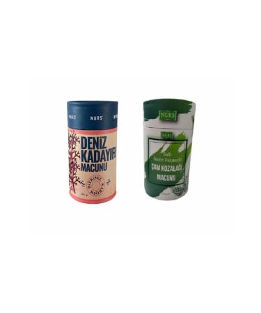 Nurs Pine Cone Paste & Sea Shredded Wheat Paste 240 Gr X 2