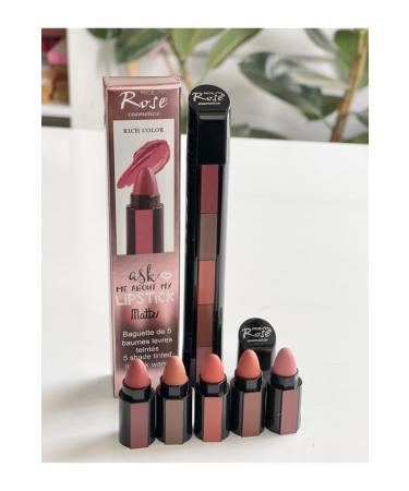 AILY COSMETICS Aily 5-Piece Matte Lipstick Series